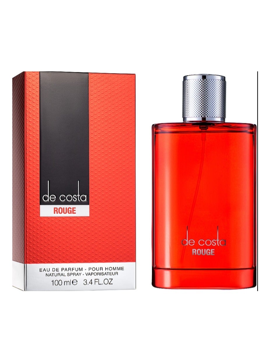 Fragrance World - De Costa Rouge vyrams 100ml, edp